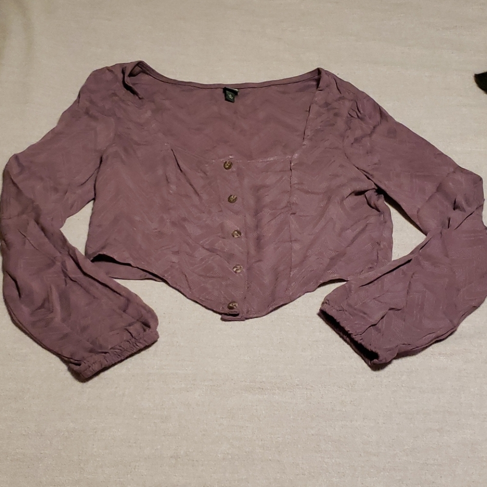 Tribal Pattern Crop Top